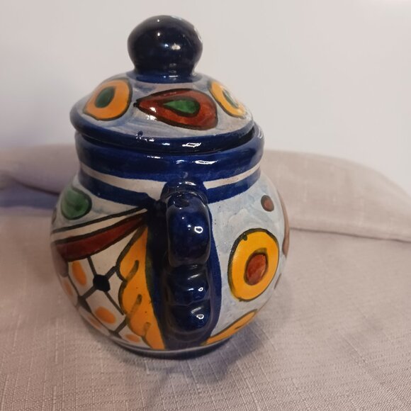 Signed Talavera Pottery Pot - Picture 2 of 6